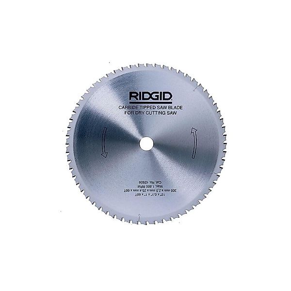 Ridgid Kreissägeblatt TCT Sägeblatt für Metallkreissäge günstig online kaufen
