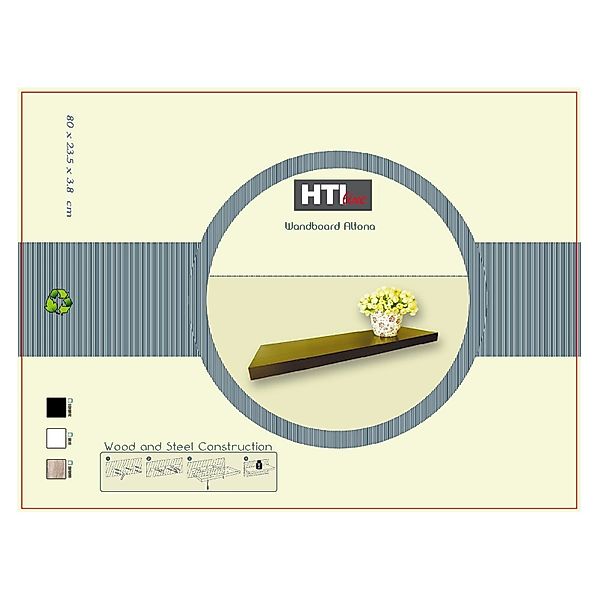 HTI-Line Wandboard Wandboard Altona 80, Stück günstig online kaufen