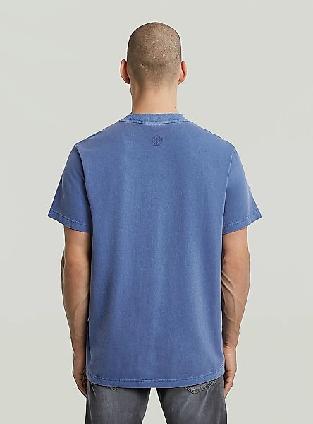 G-STAR T-Shirt "Multi Logo Overdyed Loose T-Shirt" günstig online kaufen