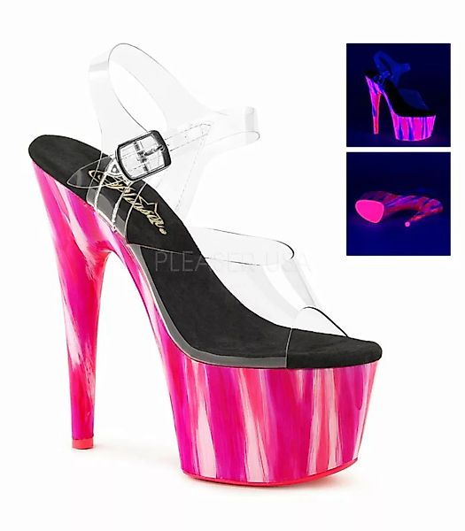 Plateau High Heels ADORE-708UVP - Neon Pink (Schuhgröße: EUR 38) günstig online kaufen