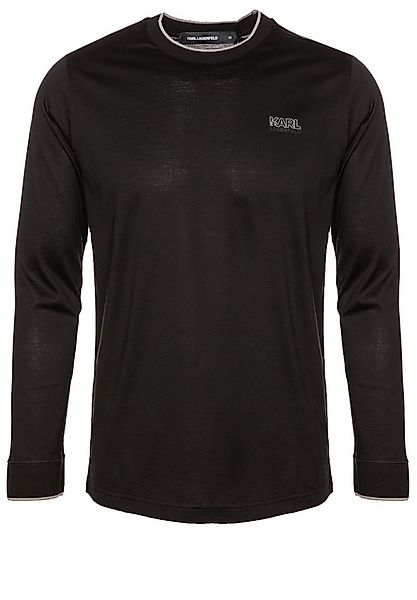 LAGERFELD Langarmshirt mit Logo-Detail (1-tlg., keine Angabe) günstig online kaufen