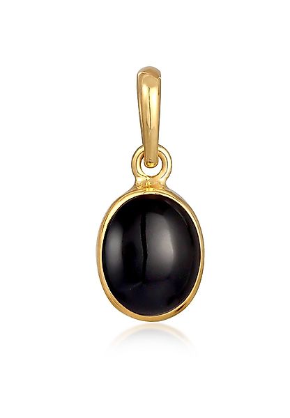 Elli Kettenanhänger Onyx Anhänger Klassisch 925 günstig online kaufen