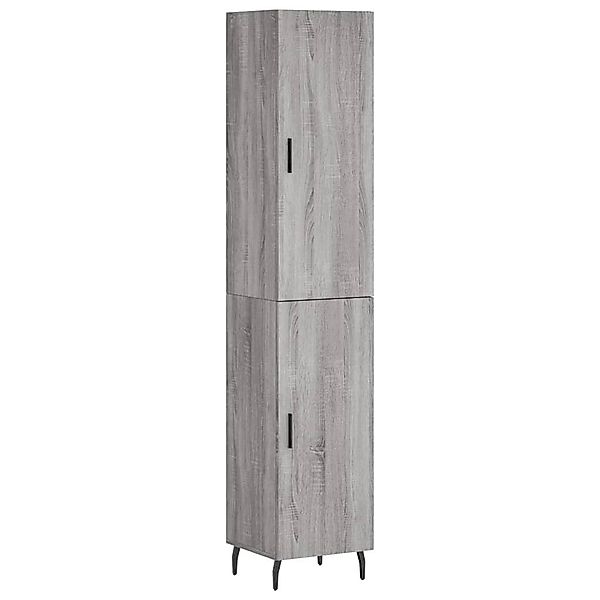 vidaXL Highboard Highboard Grau Sonoma 34,5x34x180 günstig online kaufen