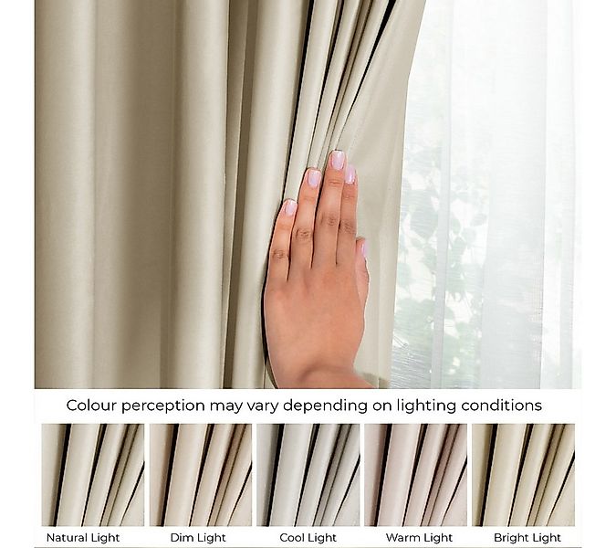 Restilo Gardine Gardine Multifunktionsband Kräuselband Vorhang Verdunkelnd günstig online kaufen