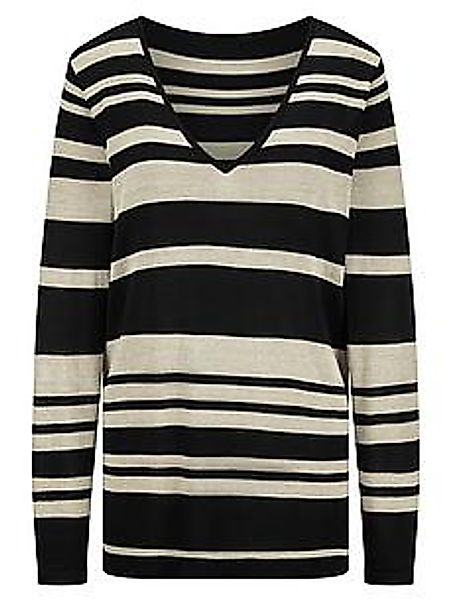 V-Pullover Anna Aura schwarz günstig online kaufen
