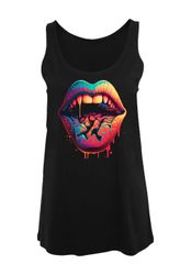 F4NT4STIC T-Shirt "Drooling Lips" Print günstig online kaufen