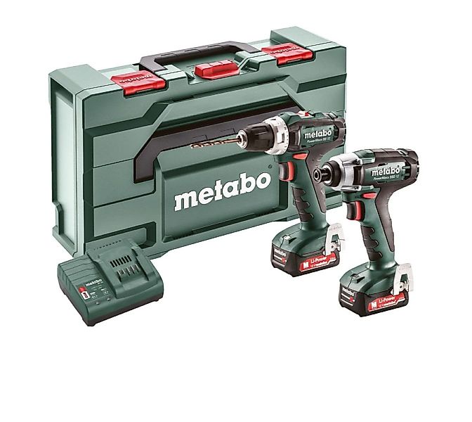 metabo Akku-Bohrschrauber Metabo Combo Set 2.7.1 12 V BS 12 + SSD 12 Akkusc günstig online kaufen
