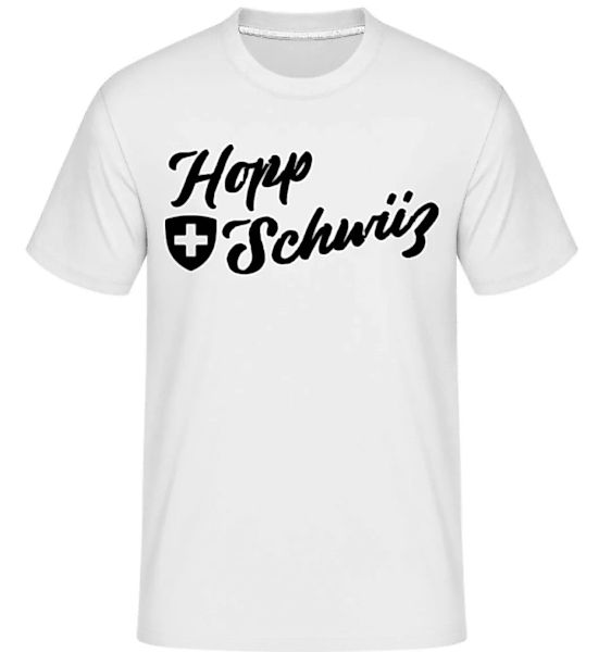 Hopp Schwiiz · Shirtinator Männer T-Shirt günstig online kaufen