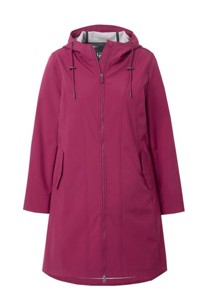 Ulla Popken Softshelljacke HYPRAR Softshell-Longjacke wasserabweisend günstig online kaufen