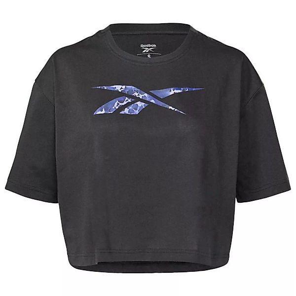 Reebok Training Supply Graphic Leopard Kurzärmeliges T-shirt M Black günstig online kaufen