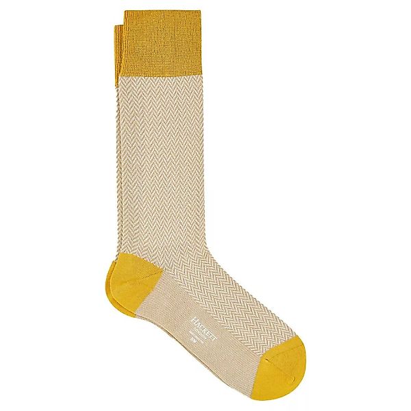 Hackett Herringbone Socken S-M Taupe günstig online kaufen