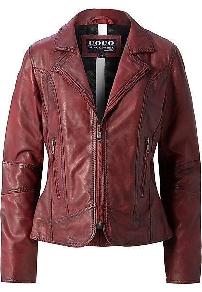 CBL Lederjacke MQ-43522 mit angesagtem Biker-Look günstig online kaufen