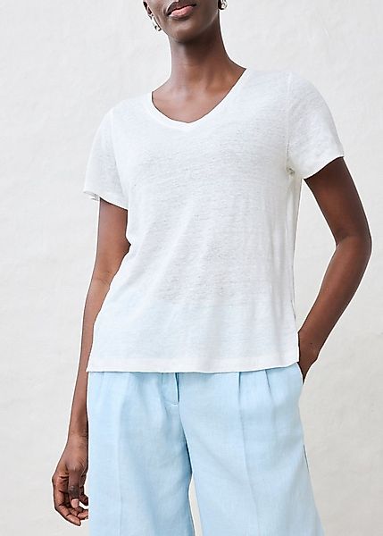 bonprix T-Shirt Mit V-Ausschnitt und Kurzarm günstig online kaufen