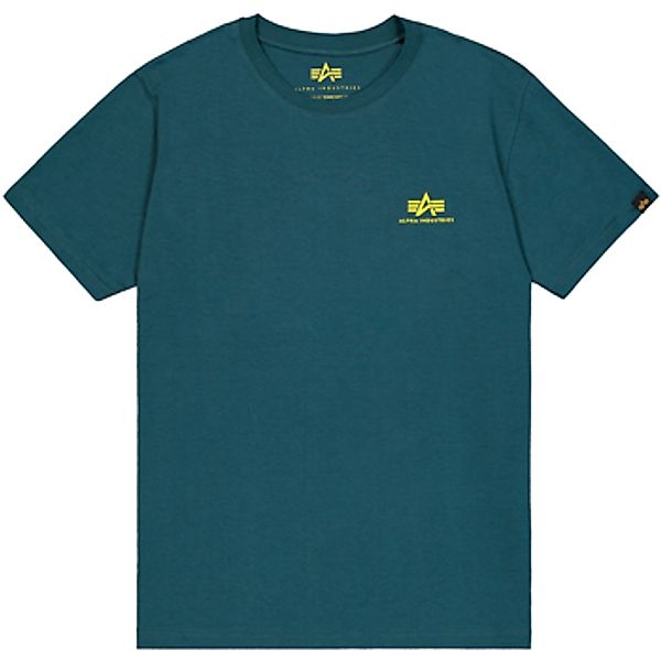 Alpha Industries  T-Shirt Backprint T-Shirt - deep petrol günstig online kaufen