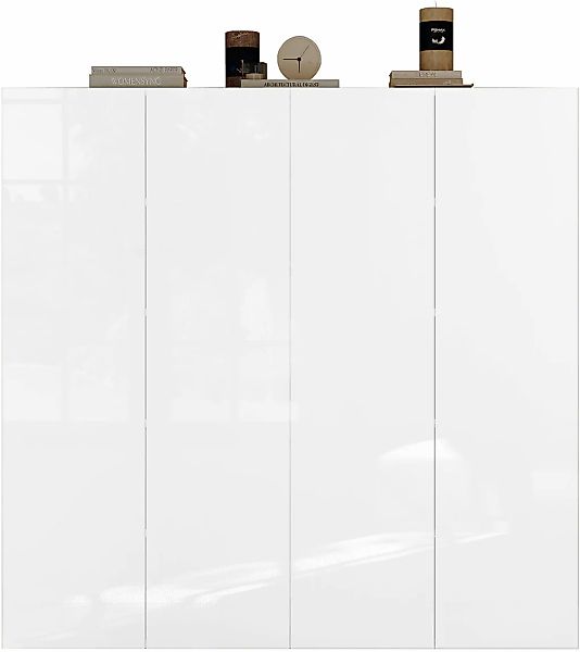 INOSIGN Schuhschrank "SMILE Breite 124 cm, Höhe 114 cm, Schuhregal mit 5 Eb günstig online kaufen