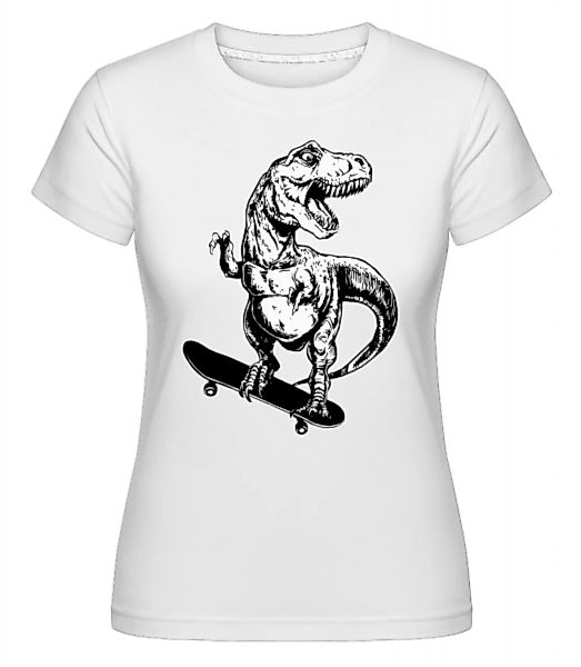 T-Rex Skater · Shirtinator Frauen T-Shirt günstig online kaufen