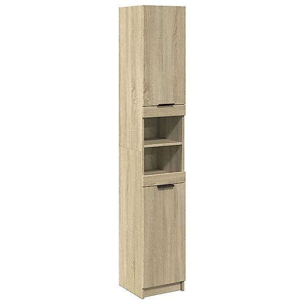 vidaXL Badezimmerspiegelschrank Badschrank Sonoma-Eiche 32x34x188,5 cm günstig online kaufen