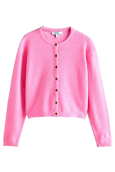 Next Strickjacke Strickjacke mit Rundhalsausschnitt (1-tlg) günstig online kaufen