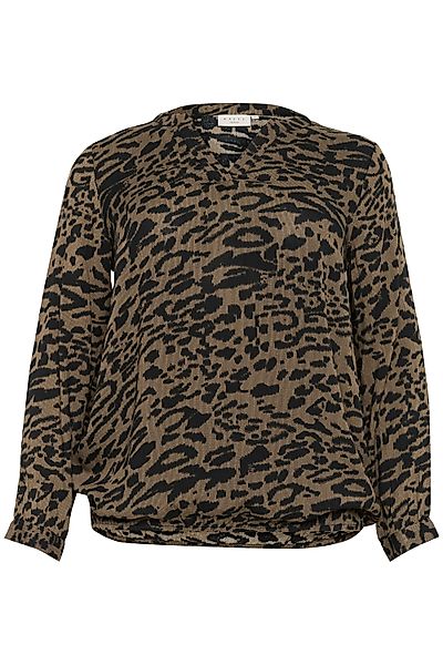 KAFFE Curve Langarmbluse Langarm-Bluse KCdiana Große günstig online kaufen