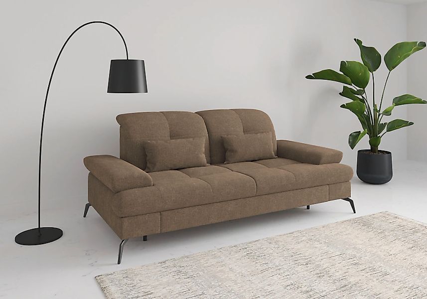 sit&more 2,5-Sitzer "Amica, inkl. Sitztiefenverstellung und Armteilverstell günstig online kaufen