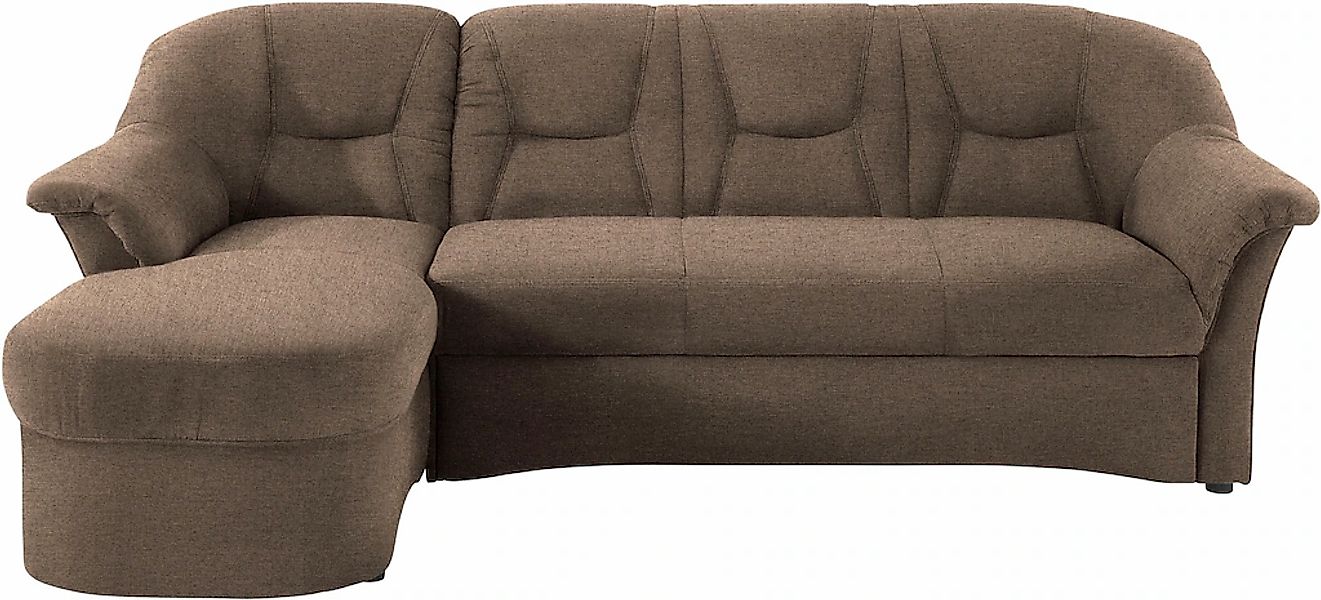 DOMO collection Ecksofa "Sarafina L-Form", wahlweise mit Bettfunktion, opti günstig online kaufen