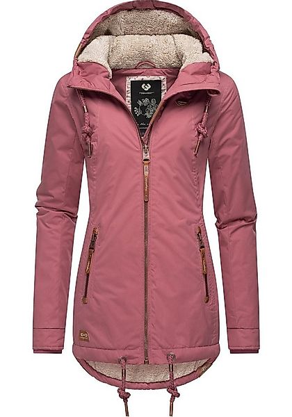Ragwear Winterjacke Zuzka Winter Wasserdichter Winterparka mit Teddyfleece günstig online kaufen