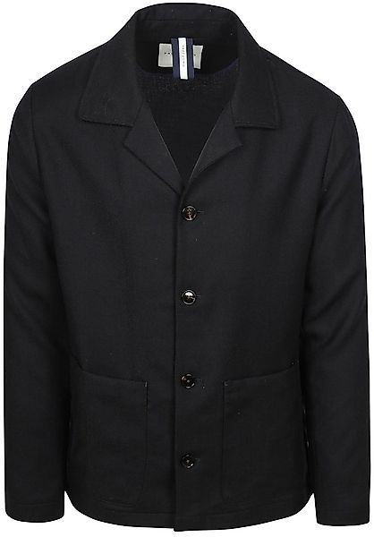 Profuomo Hemdjacke Wolle Navy - Größe L günstig online kaufen