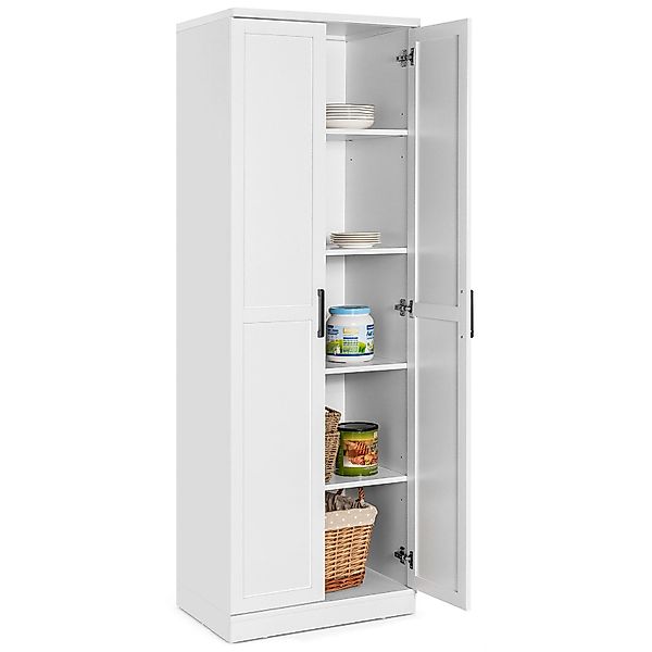 KOMFOTTEU Hochschrank Mehrzweckschrank mit verstellbaren Ablagen günstig online kaufen
