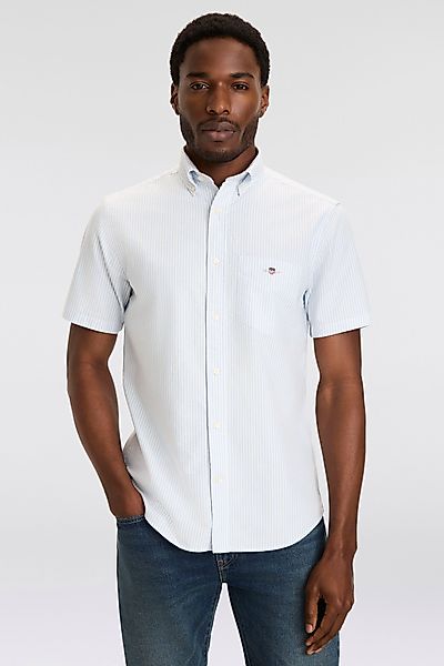 Gant Kurzarmhemd REG CLASSIC OXFORD STRIPE günstig online kaufen