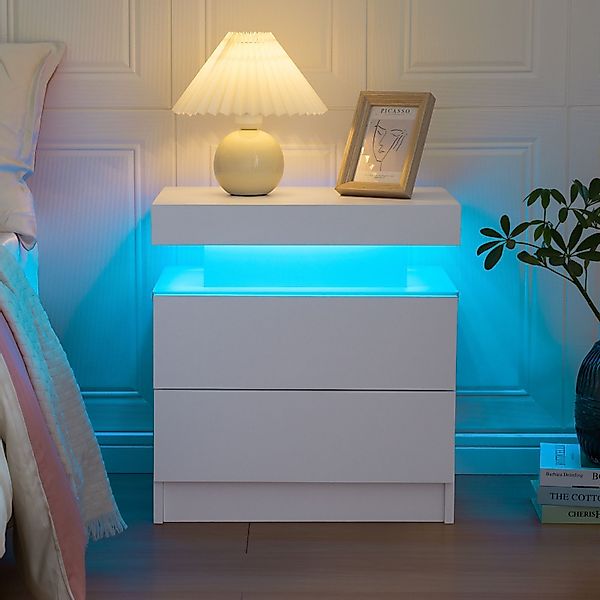 BlingBin Nachttisch LED Nachtschrank Nachtkommode mit günstig online kaufen
