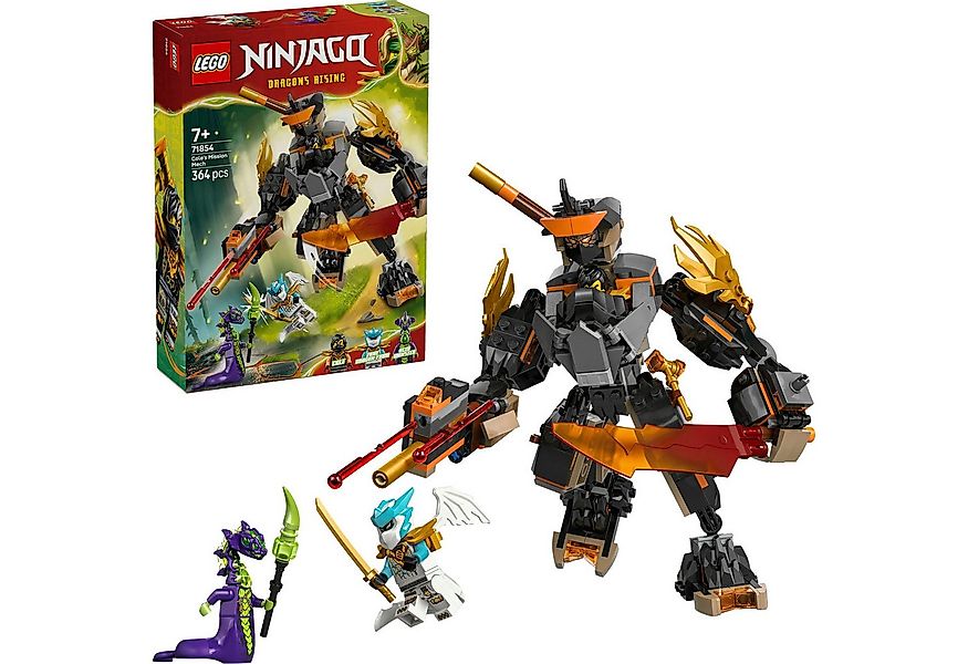 LEGO® Coles Action-Mech und Drachen-Zane (71854), LEGO Ninjago Konstruktion günstig online kaufen
