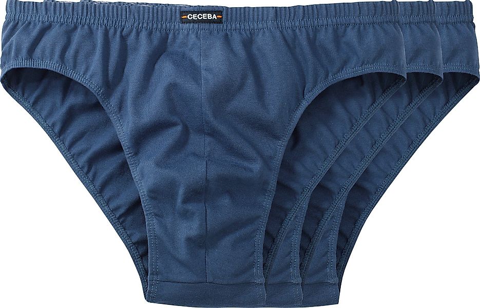 CECEBA Slip Bio Herren-Slip 3er-Pack Single-Jersey günstig online kaufen