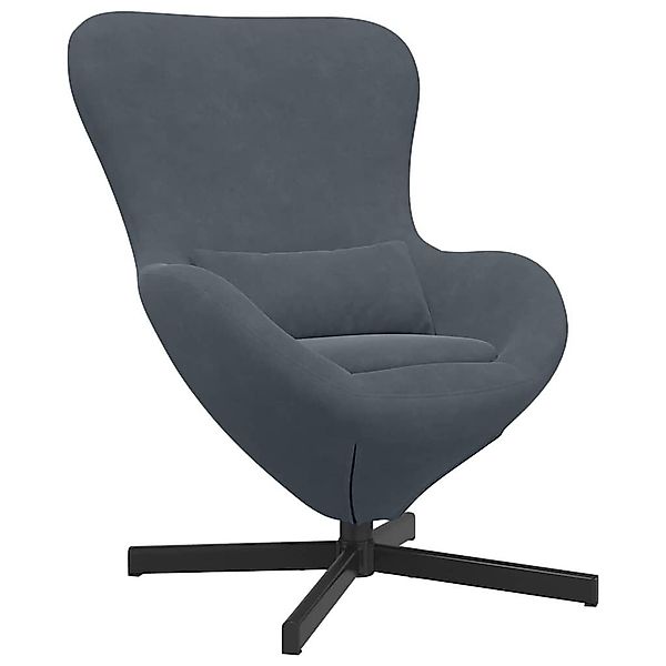 vidaXL Sessel Eiersessel Dunkelgrau 63 x günstig online kaufen