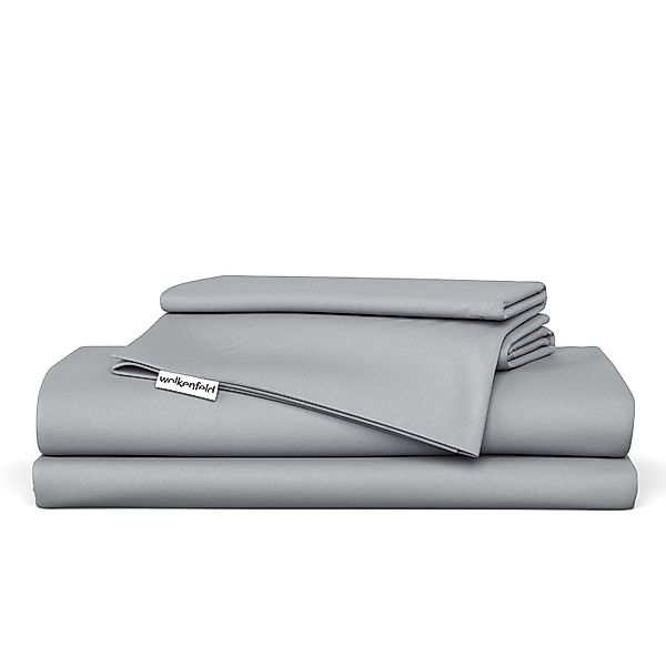 Wolkenfeld Bettwäsche Sommer-Bettwäsche Mako-Satin Baumwolle, Mako-Satin, günstig online kaufen