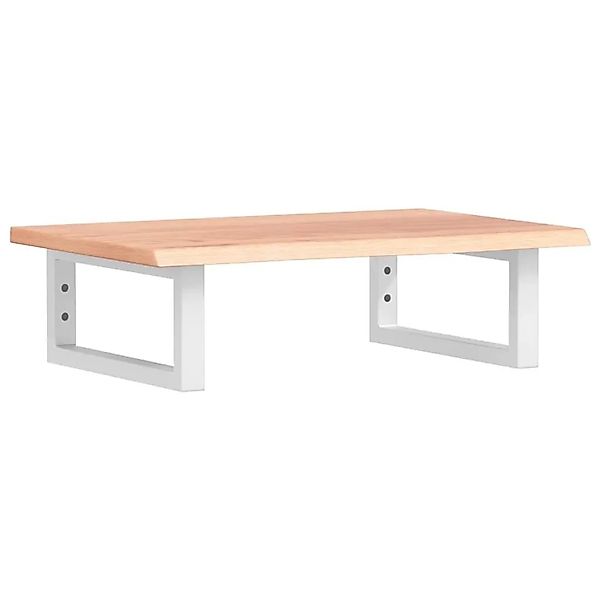 vidaXL Waschtischplatte mit Halterung Stahl und Massivholz Eiche 3302560 günstig online kaufen