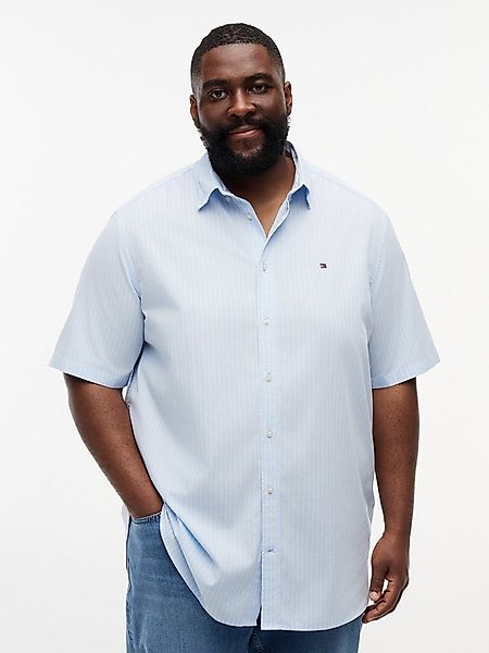 Tommy Hilfiger Big & Tall Kurzarmhemd FLEX POPLIN Große Größen, regular fit günstig online kaufen