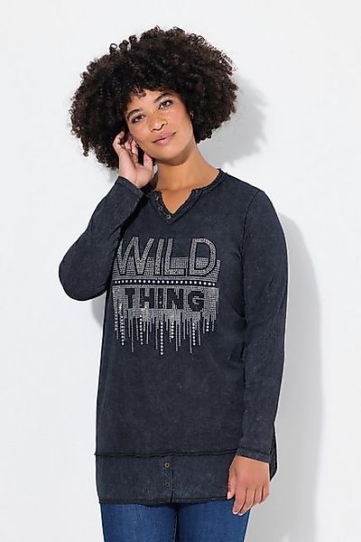 Angel of Style Longsleeve T-Shirt Comfort Fit Wild Thing Print Langarm günstig online kaufen