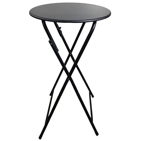Chefgastro Stehtisch Mit Hussen Klappbar Rund Hxø 110X60Cm Bistrotisch Stah günstig online kaufen