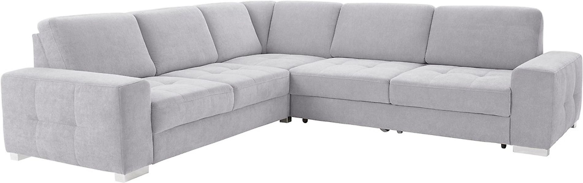 sit&more Ecksofa "Santorini L-Form" mit Federkern und Sitztiefenverstellung günstig online kaufen
