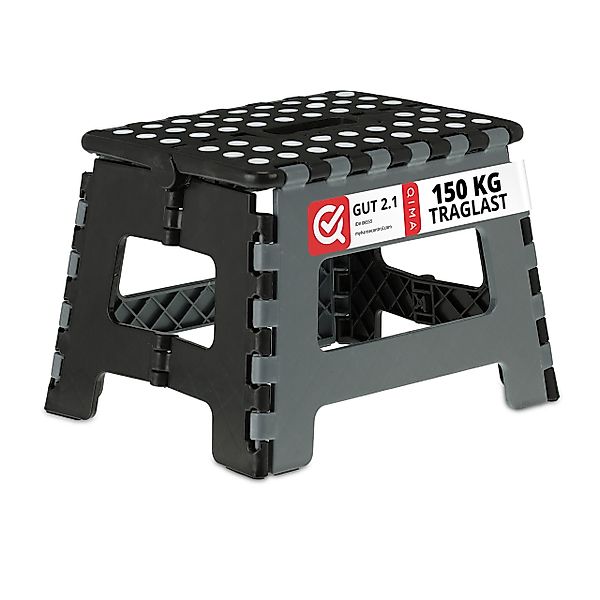 relaxdays Sitzhocker Klapphocker faltbar M, B günstig online kaufen