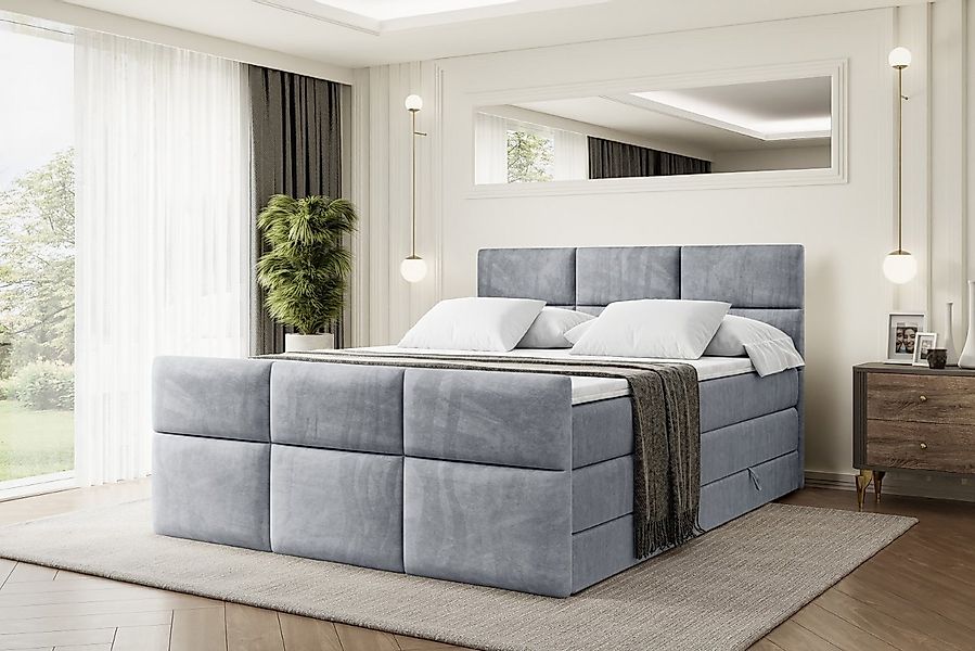ALTDECOR Boxbett BOXI8-Z (Multipocket-Matratze H4, H3 Matratze Bonellfederu günstig online kaufen