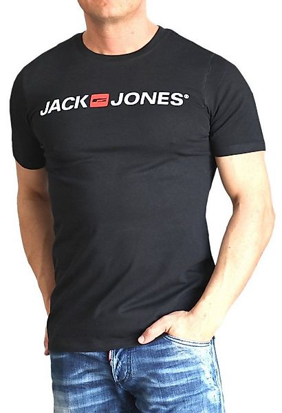 Jack & Jones Print-Shirt Bedrucktes T-Shirt aus Baumwolle (5er-Pack) günstig online kaufen