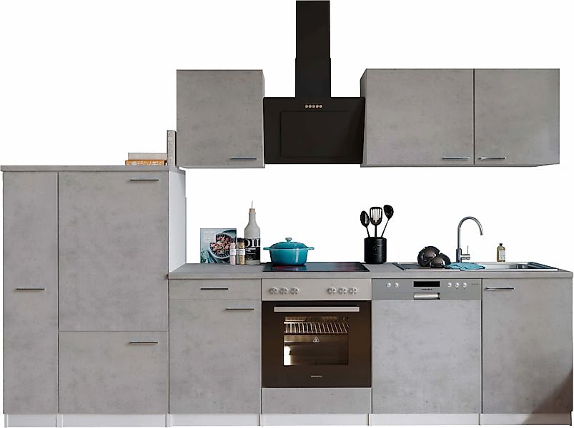 MESANA Küchenzeile "Malia", Breite 310 cm, 85 cm Arbeitshöhe, in exklusiver günstig online kaufen