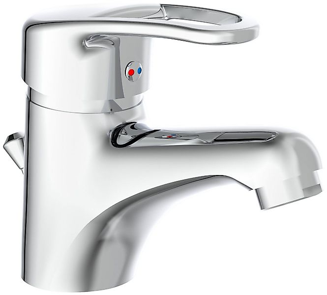 Schütte Waschtischarmatur Batoni mit Zugstange, mit Ablaufgarnitur, Mischba günstig online kaufen