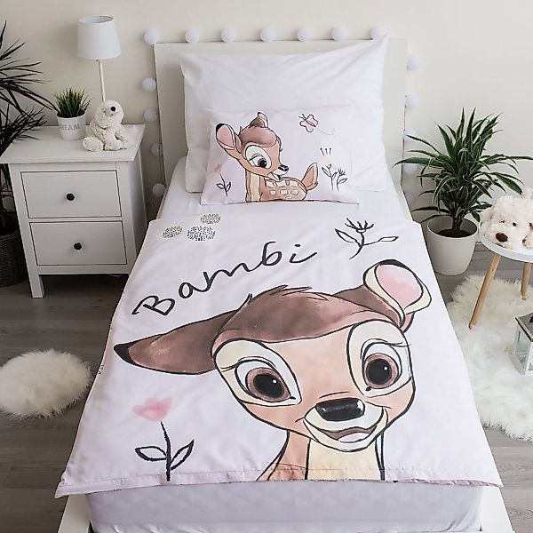 Disney Kinderbettwäsche Disney Bambi Kinderbettwäsche 100 günstig online kaufen