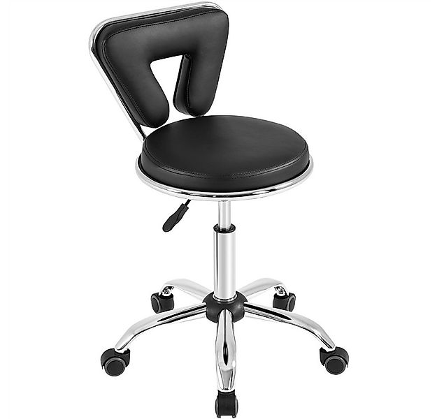 Yaheetech Drehhocker Moderner Barhocker (1 St), Rollhocker mit Rückenlehne günstig online kaufen