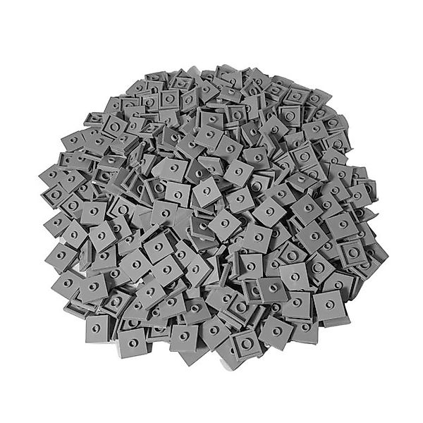 LEGO® Spielbausteine LEGO® 2x2 Jumper Plate Hellgrau - 50 Stueck - Jumper p günstig online kaufen