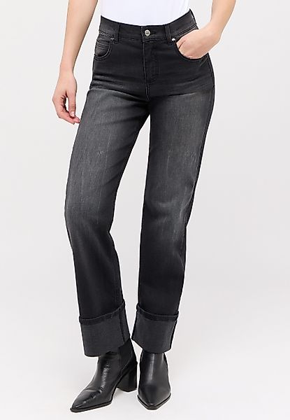 ANGELS Straight-Jeans LARA TU mit umgeschlagenem günstig online kaufen