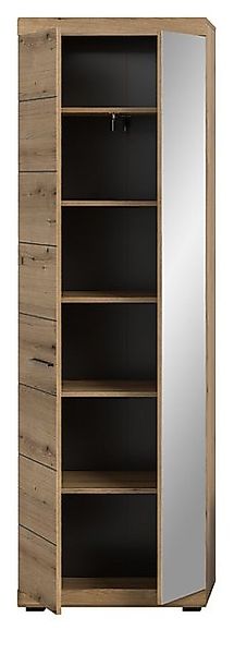 Inn.Furn Garderobenschrank Shawn (Garderobe und Schuhschrank in Evoke Eiche günstig online kaufen