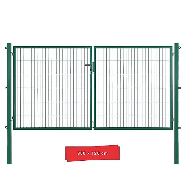 Arvotec Gartentor aus Stahl Breite 100-400cm/Höhe günstig online kaufen